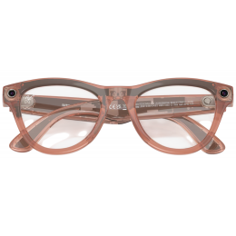 Умные очки Ray-Ban Meta* Skyler Gen 2 Shiny Peach, Фотохромные линзы Clear to Brown Transitions (RW4014)